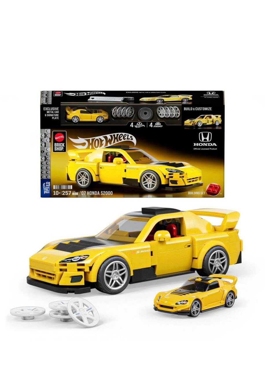 Mattel Brick Shop Hot Wheels Speed
Series Honda